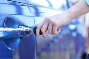 car door unlocking